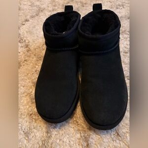 UGG Black Suede Boots